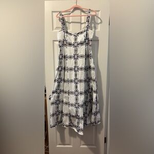 Hill House Rowena Dress – Geo Print (Gently Worn)